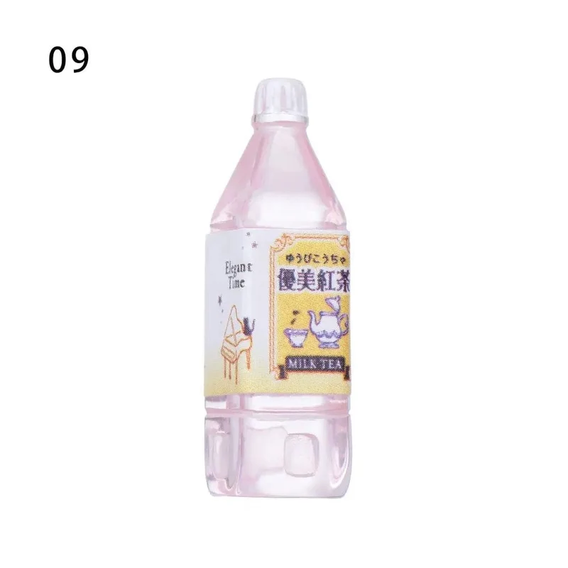 Simulations-Miniatur-Trinkmodell im Maßstab 1:12, Getränkekrug, Tasse, Kaffee, Milch, Zitrone, Wasser, Orangensaft, Puppenzubehör