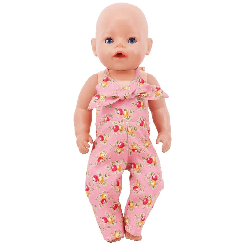 Puppenkleidung, Badeanzug der Baby-Pink-Serie, passend für 18-Zoll-amerikanische und 43-cm-lebensechte Puppenzubehörteile, russische OG-Mädchenpuppe, DIY-Spielzeug