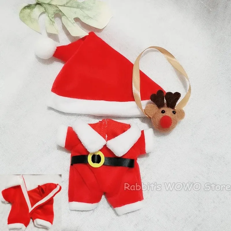 Puppenkleidung für 20 cm große Idolpuppen Zubehör Plüschpuppenkleidung Pullover Stofftierpuppen Outfit für Korea Kpop EXO Puppen