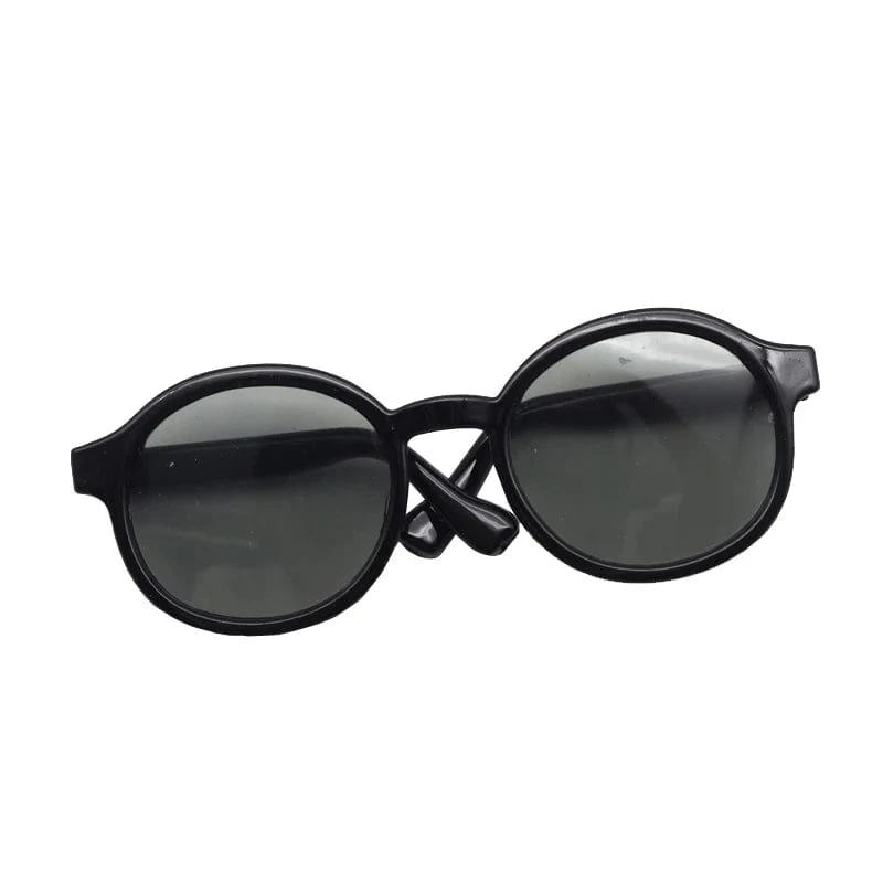 4.5 cm 6.5 cm 9 cm transparente Kunststoffbrille für 1/8 1/6 1/3 1/4 Bjd, Labubu, MSD SD, Plüsch EXO Doll Sonnenbrille Kostenloser Versand