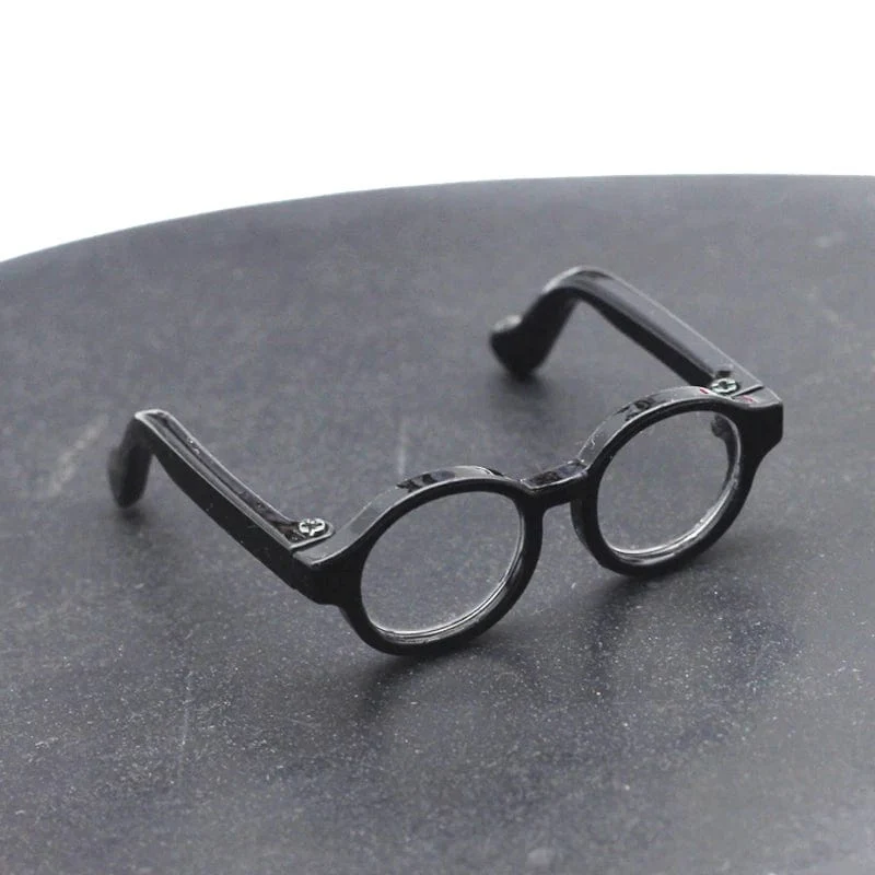 4.5 cm 6.5 cm 9 cm transparente Kunststoffbrille für 1/8 1/6 1/3 1/4 Bjd, Labubu, MSD SD, Plüsch EXO Doll Sonnenbrille Kostenloser Versand
