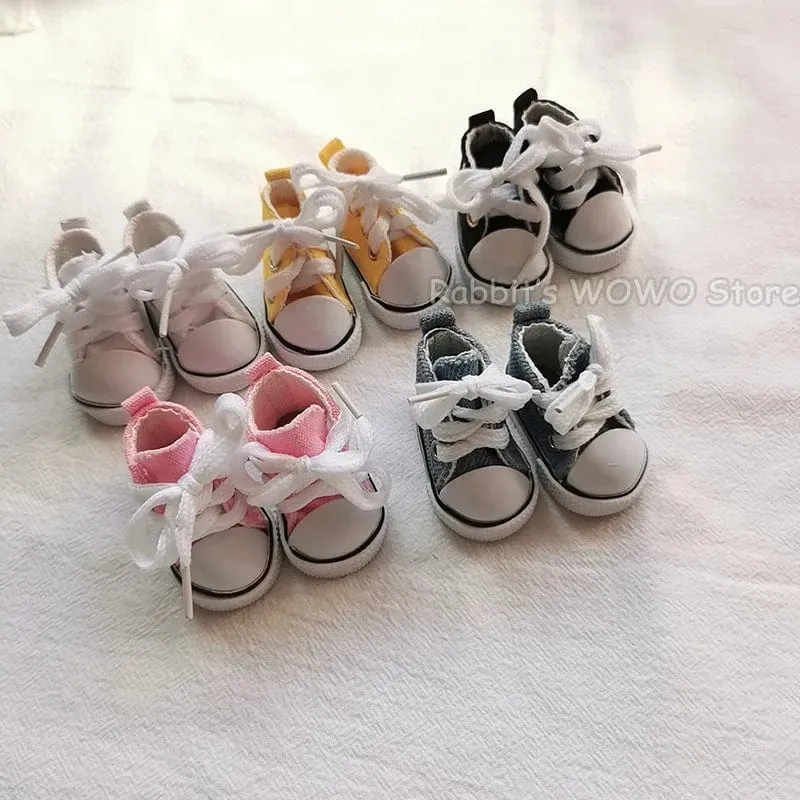 Mini-Plüschpuppen-Zubehör für 20 cm Korea Kpop EXO Idol Puppen, Segeltuchschuhe, Lederschuhe, Brillen, Kamera, Spielzeug, Fans, Geschenk, Sammlung
