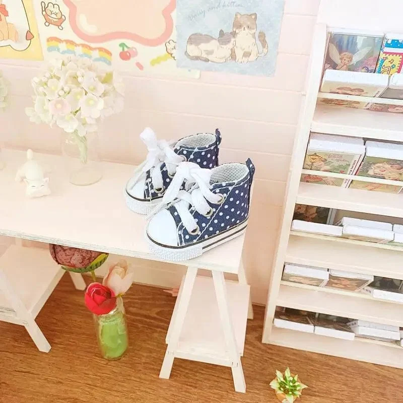 Mini-Plüschpuppen-Zubehör für 20 cm Korea Kpop EXO Idol Puppen, Segeltuchschuhe, Lederschuhe, Brillen, Kamera, Spielzeug, Fans, Geschenk, Sammlung