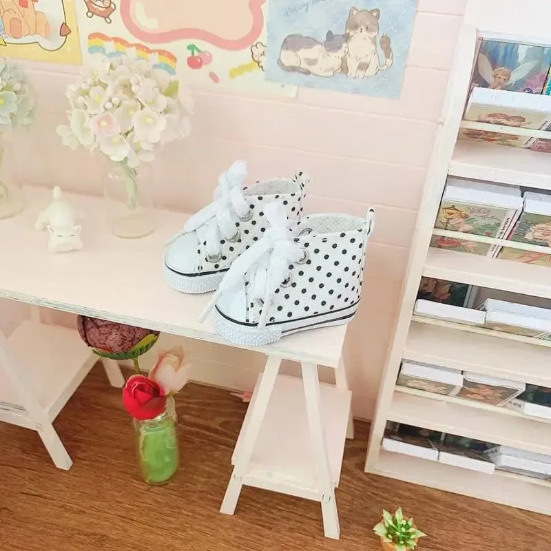 Mini-Plüschpuppen-Zubehör für 20 cm Korea Kpop EXO Idol Puppen, Segeltuchschuhe, Lederschuhe, Brillen, Kamera, Spielzeug, Fans, Geschenk, Sammlung