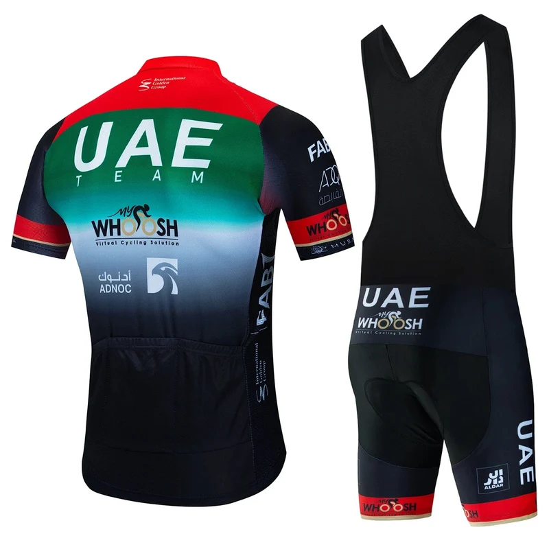 UAE Radfahren Kleidung Jersey Männer Set MTB Rennrad Uniform Shorts Mann Berg Komplette 2024 Bib männer Anzug Zyklus frühling Sommer