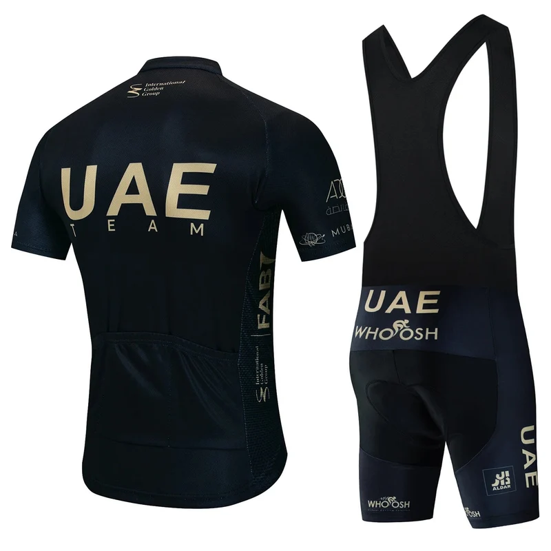 UAE Radfahren Kleidung Jersey Männer Set MTB Rennrad Uniform Shorts Mann Berg Komplette 2024 Bib männer Anzug Zyklus frühling Sommer