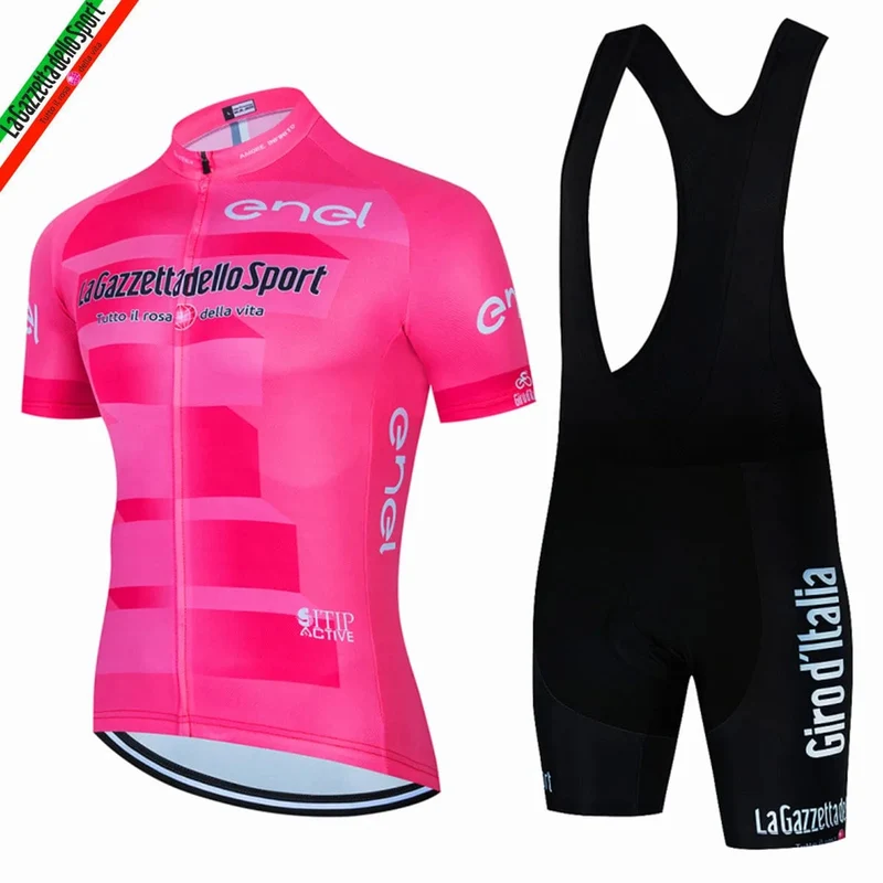 Tour De Giro D'ITALIA Radtrikot Set Herren Kurzarm Berguniform Ropa Ciclismo Radsport Maillot Radsportbekleidung Anzug