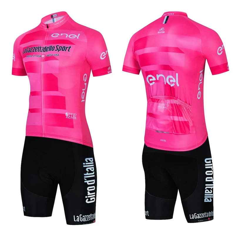 Tour De Giro D'ITALIA Radtrikot Set Herren Kurzarm Berguniform Ropa Ciclismo Radsport Maillot Radsportbekleidung Anzug