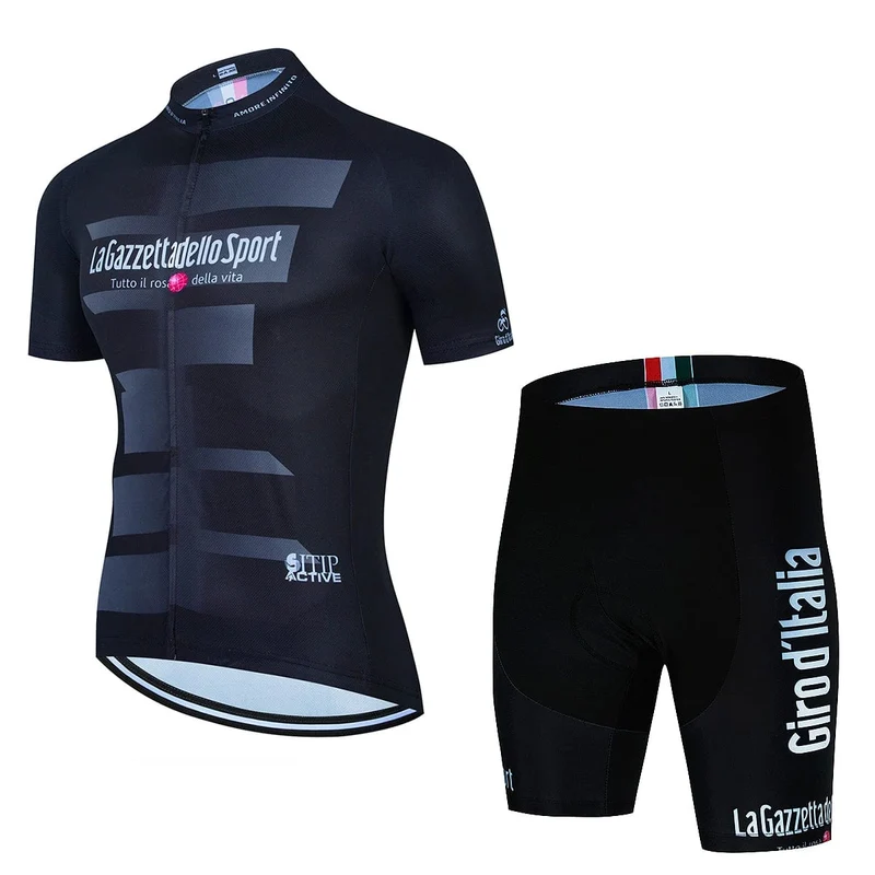 Tour De Giro D'ITALIA Radtrikot Set Herren Kurzarm Berguniform Ropa Ciclismo Radsport Maillot Radsportbekleidung Anzug