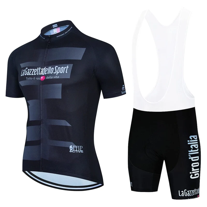 Tour De Giro D'ITALIA Radtrikot Set Herren Kurzarm Berguniform Ropa Ciclismo Radsport Maillot Radsportbekleidung Anzug