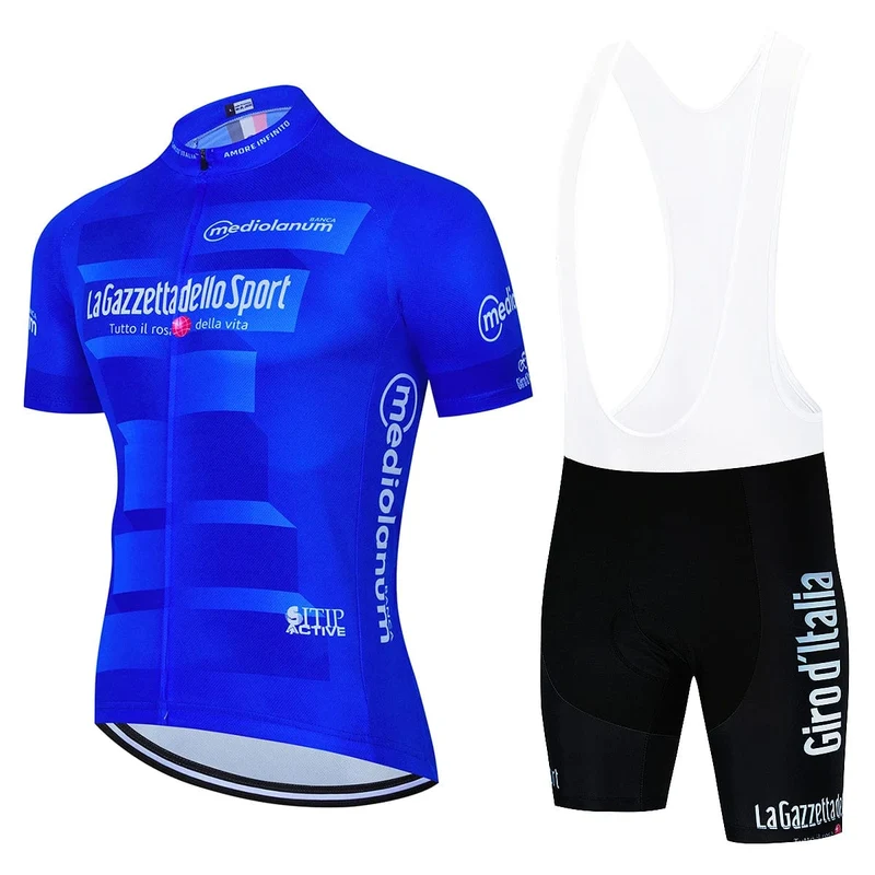 Tour De Giro D'ITALIA Radtrikot Set Herren Kurzarm Berguniform Ropa Ciclismo Radsport Maillot Radsportbekleidung Anzug