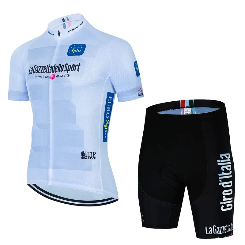 Tour De Giro D'ITALIA Radtrikot Set Herren Kurzarm Berguniform Ropa Ciclismo Radsport Maillot Radsportbekleidung Anzug