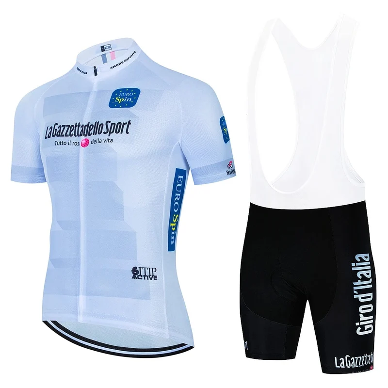 Tour De Giro D'ITALIA Radtrikot Set Herren Kurzarm Berguniform Ropa Ciclismo Radsport Maillot Radsportbekleidung Anzug