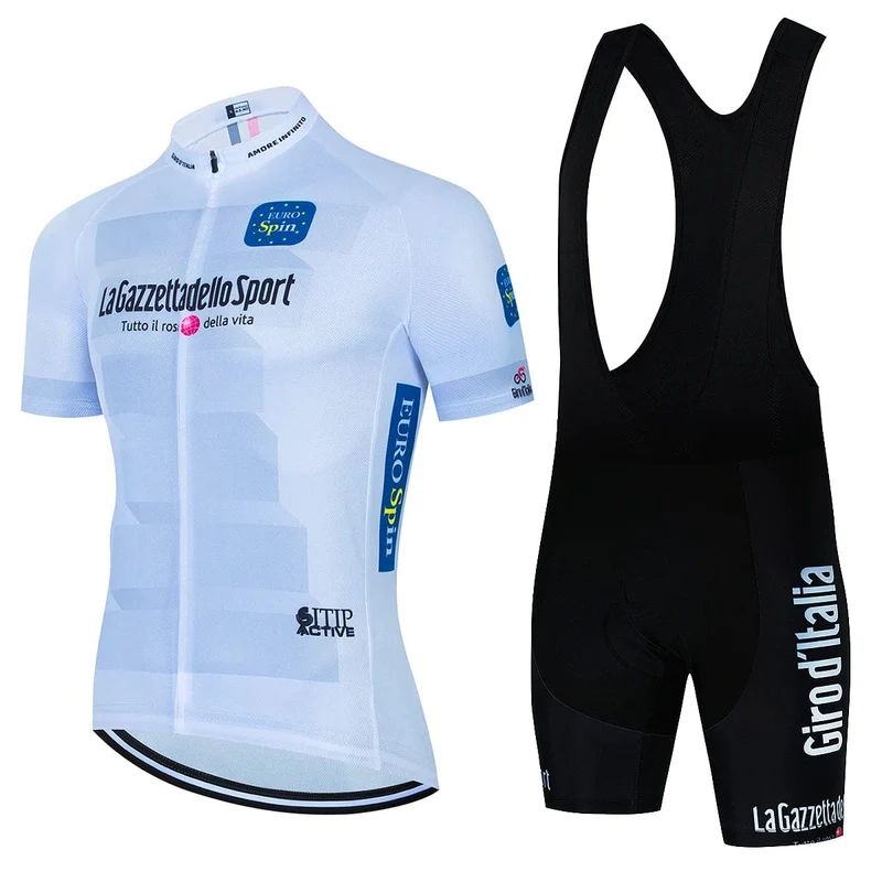 Tour De Giro D'ITALIA Radtrikot Set Herren Kurzarm Berguniform Ropa Ciclismo Radsport Maillot Radsportbekleidung Anzug