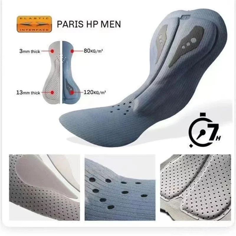 Italienisches Fahrrad-Sitzkissen, Winter-Thermo-Fleece, Rad-Lätzchen, Hose, Radhose, hält warm, Fahrrad-Gel-Pad-Hose, stoßfest