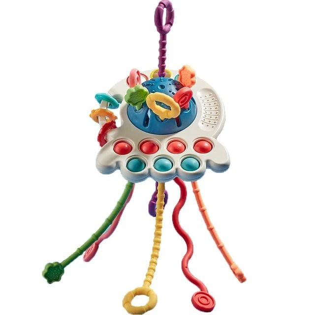 Rainmaker Babyspielzeug Regenstab für Babys im Alter von 6–12 Monaten, Rassel-Shaker, Entwicklung der sensorischen und auditiven Fähigkeiten, Musikinstrument für Babys, Spielzeug