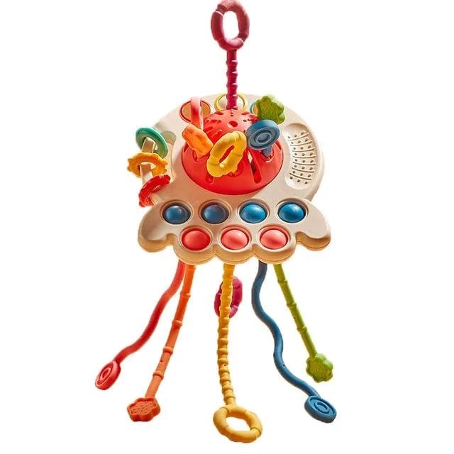 Rainmaker Babyspielzeug Regenstab für Babys im Alter von 6–12 Monaten, Rassel-Shaker, Entwicklung der sensorischen und auditiven Fähigkeiten, Musikinstrument für Babys, Spielzeug