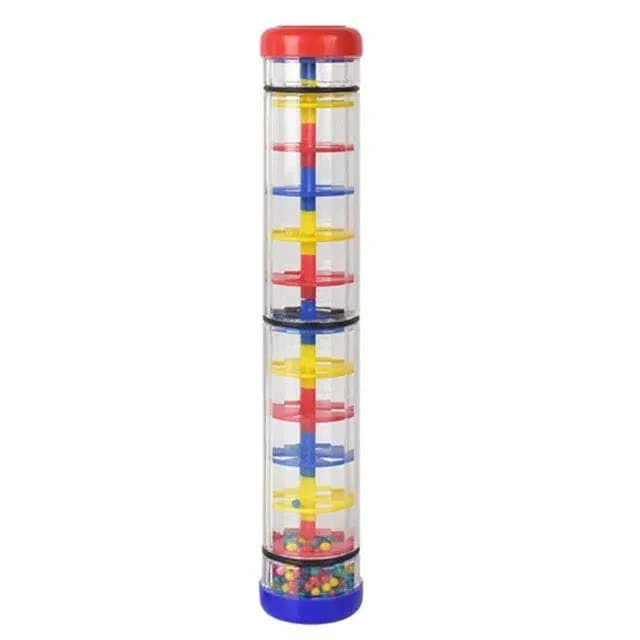 Rainmaker Babyspielzeug Regenstab für Babys im Alter von 6–12 Monaten, Rassel-Shaker, Entwicklung der sensorischen und auditiven Fähigkeiten, Musikinstrument für Babys, Spielzeug
