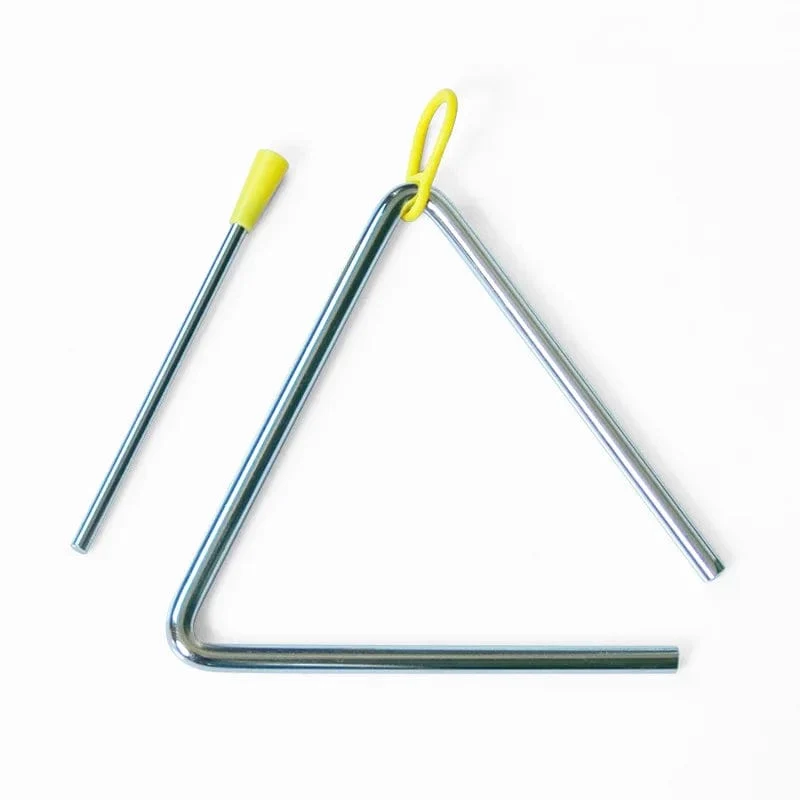 Baby-Musikspielzeug, Kastagnetten, Sandhammer, Tamburin, Dreieck, Doppelring, Montessori-Schlaginstrument, Spielzeug für Neugeborene, Geschenke
