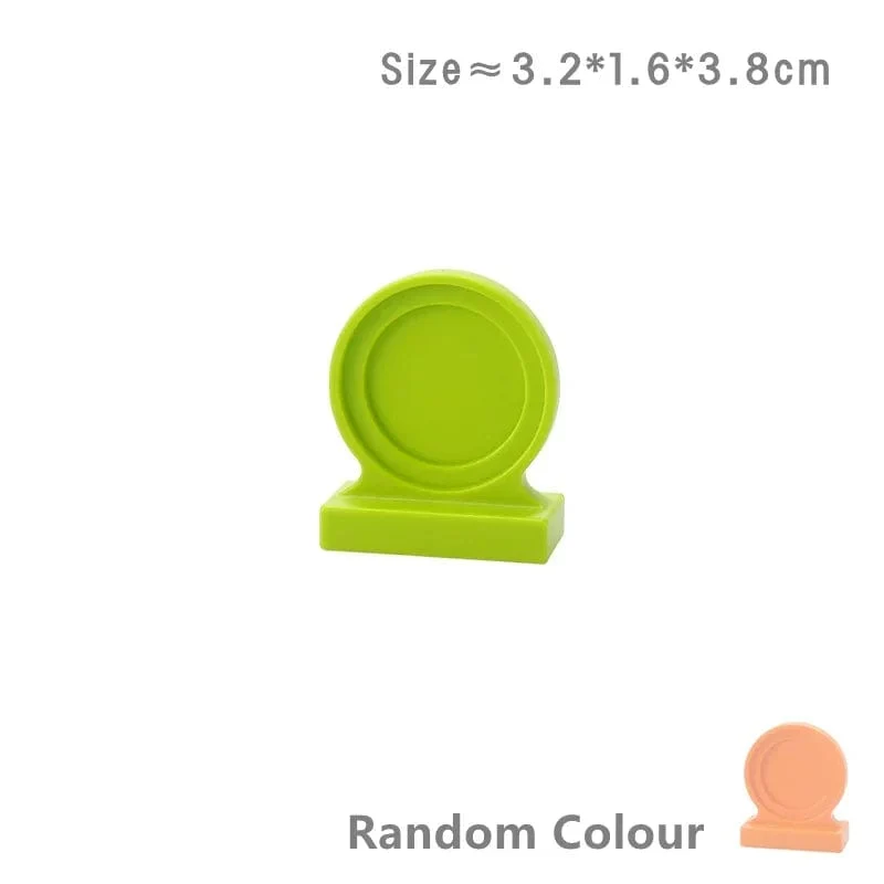 Große Bausteine, Spielhaus, Möbelzubehör, Innenutensilien, Bett, kompatibel mit großen Ziegelsteinen, zum Zusammenbauen von Spielzeug für Kinder, Kinder, Geschenk