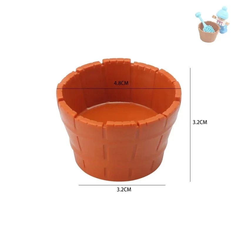 Große Bausteine, Spielhaus, Möbelzubehör, Innenutensilien, Bett, kompatibel mit großen Ziegelsteinen, zum Zusammenbauen von Spielzeug für Kinder, Kinder, Geschenk
