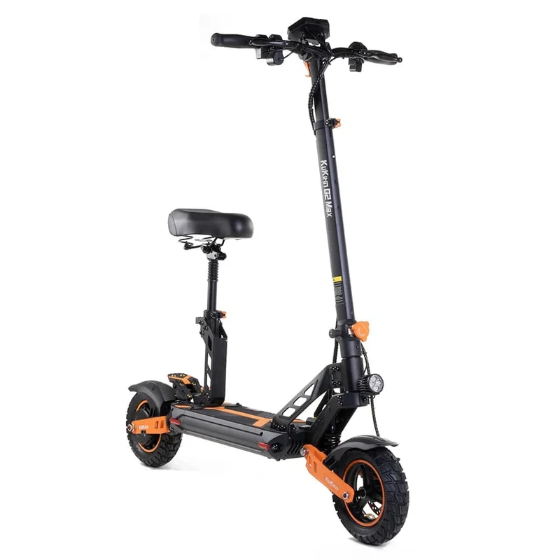 KuKirin G2 MAX Elektroroller für Erwachsene, 10 x 2.75 Zoll Reifen, 1000 W leistungsstarker Motor, 48 V 20 Ah Batterie, 80 km Reichweite, Herren-Elektroroller