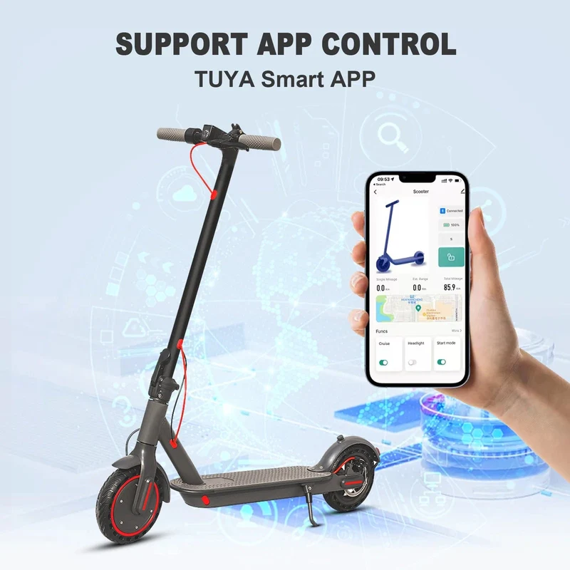 JUICEASE 16 km Elektroroller für Erwachsene, 350 W, 7.5 Ah, Escooter, 8.5-Zoll-Reifen, kostenloser Versand, 31 km/h, IP65, wasserdichter elektrischer Tretroller