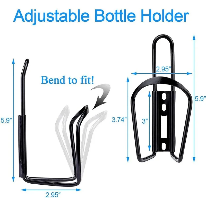 Aluminiumlegierung Fahrradflaschenhalter Radfahren Fahrrad Trinken Wasserflaschenhalter Halter Halterung für Berg Faltrad Käfig