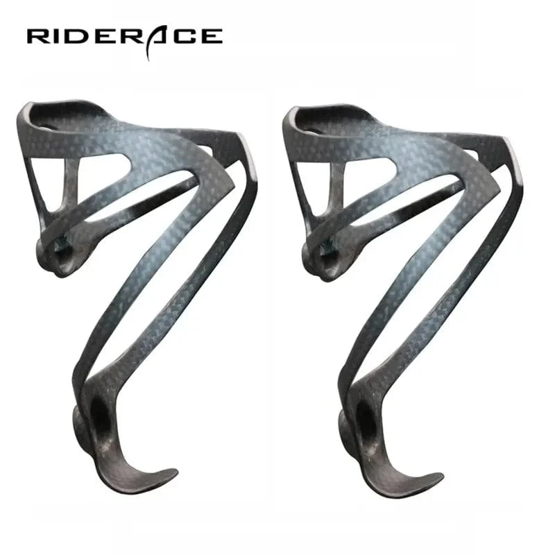 Fahrrad Flaschenhalter 2PCS Voll 3K Carbon Faser Super Licht Straße Mountainbike Radfahren Wasser Flaschen Käfig Halter matte18g XXX