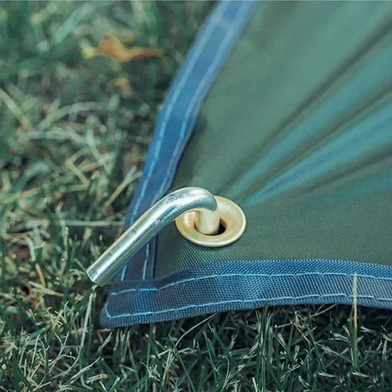 Zeltplane Regen Sonnenschutz Hängematten Unterschlupf Camping Überleben Sonnenschutz Picknick Markisenabdeckung Wasserdicht Out Wanderzubehör