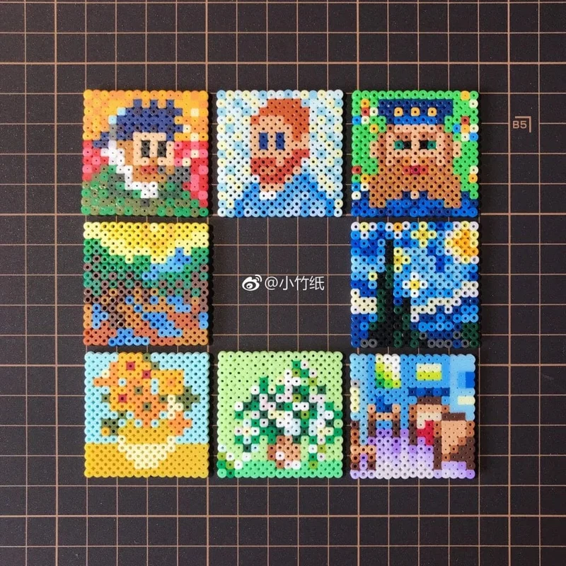 1000 Stück/Beutel 5mm Hama Perlen Puzzle Perlen Eisenperlen Diy Perler Fuse Bead Intelligenz Lernspielzeug