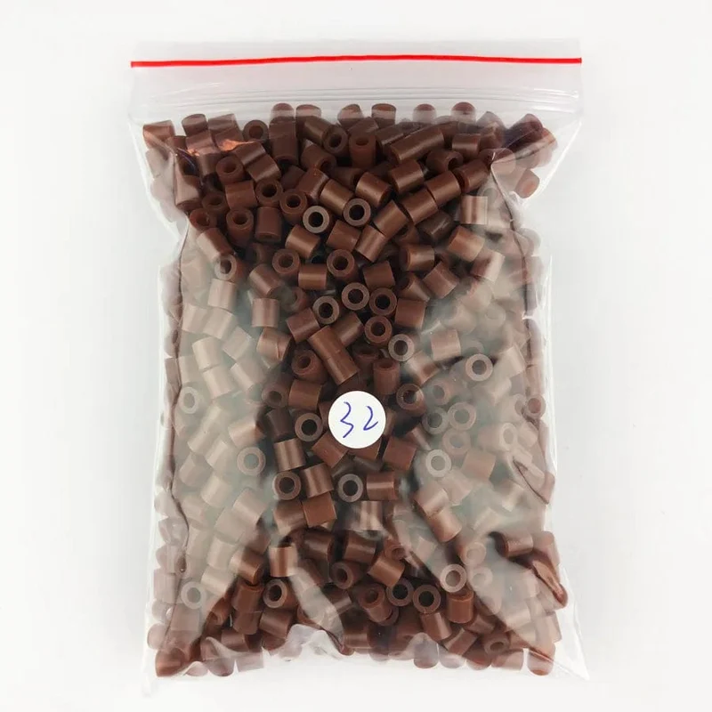 1000 Stück/Beutel 5mm Hama Perlen Puzzle Perlen Eisenperlen Diy Perler Fuse Bead Intelligenz Lernspielzeug
