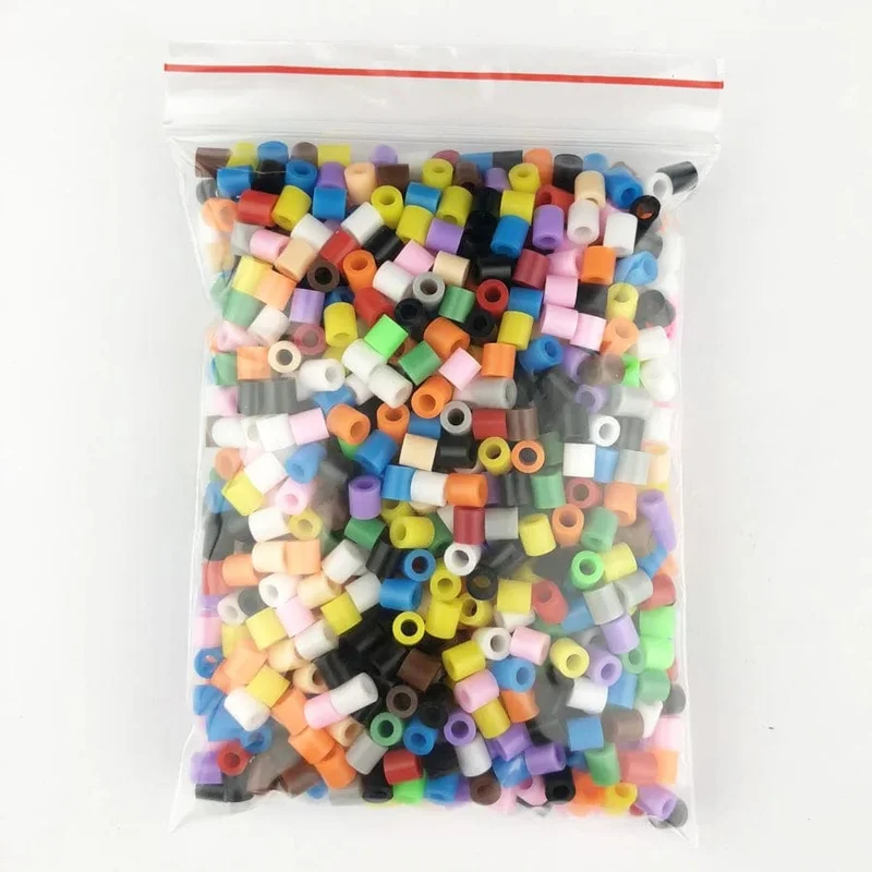 1000 Stück/Beutel 5mm Hama Perlen Puzzle Perlen Eisenperlen Diy Perler Fuse Bead Intelligenz Lernspielzeug
