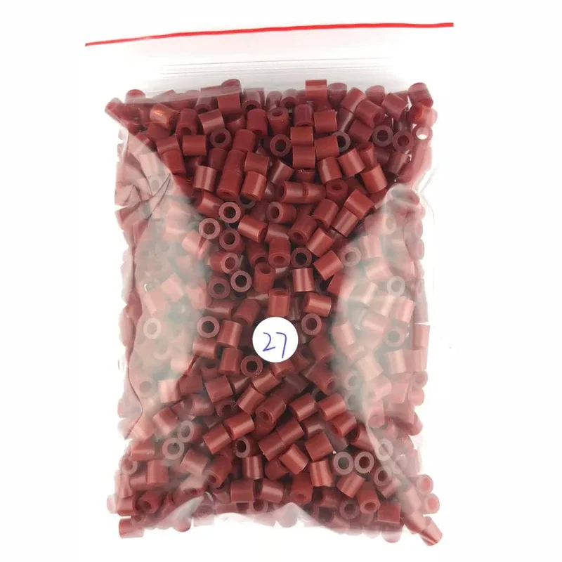 1000 Stück/Beutel 5mm Hama Perlen Puzzle Perlen Eisenperlen Diy Perler Fuse Bead Intelligenz Lernspielzeug