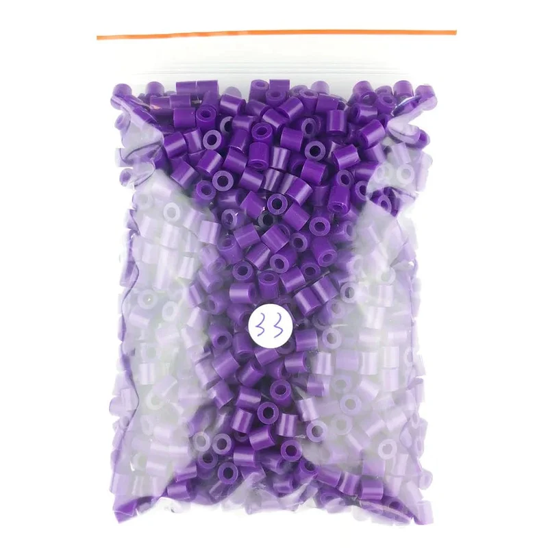 1000 Stück/Beutel 5mm Hama Perlen Puzzle Perlen Eisenperlen Diy Perler Fuse Bead Intelligenz Lernspielzeug