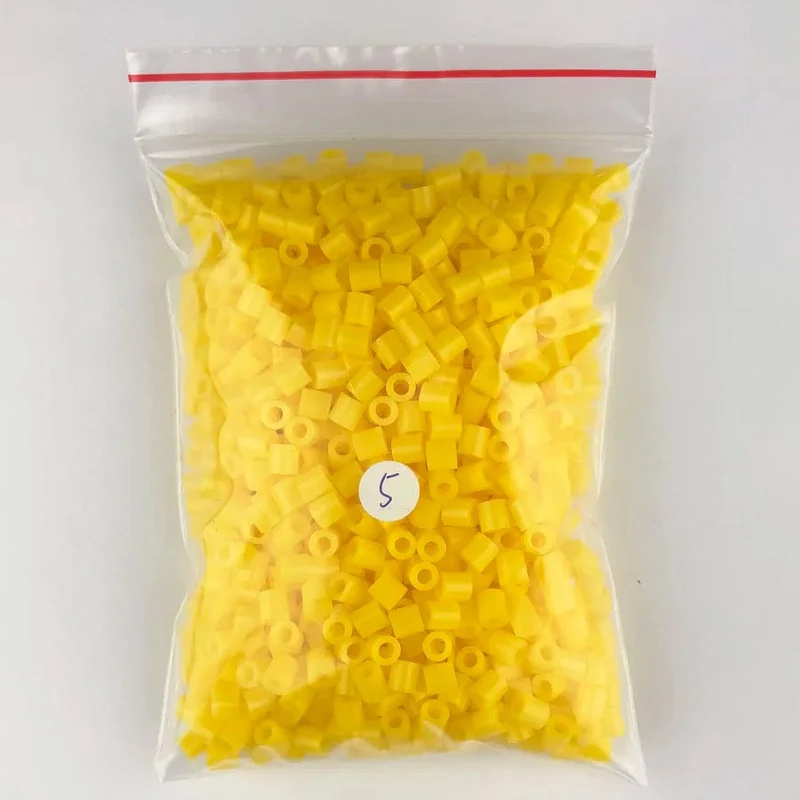 1000 Stück/Beutel 5mm Hama Perlen Puzzle Perlen Eisenperlen Diy Perler Fuse Bead Intelligenz Lernspielzeug