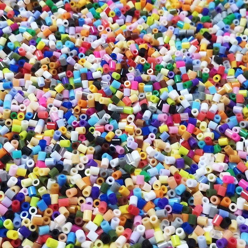 YANTJOUET 225 Stück Eisenperlen für Kinder, 2.6 Farben, 1000 mm, Hama-Perlen, Sicherungsperlen, DIY-Puzzles, Mini-Perlen, hochwertiges Geschenk