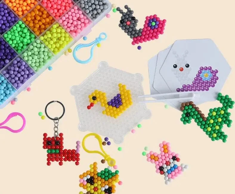 Magischer Wassernebel, magische Perlen, Perlen-Werkzeug, Kind, handgefertigt, DIY, Herstellung von Wasser, klebrig, Stecktafel, Perlen, Jungen-Werkzeug, Mädchen, Puzzle