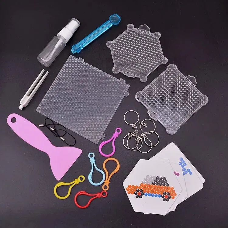 Magischer Wassernebel, magische Perlen, Perlen-Werkzeug, Kind, handgefertigt, DIY, Herstellung von Wasser, klebrig, Stecktafel, Perlen, Jungen-Werkzeug, Mädchen, Puzzle