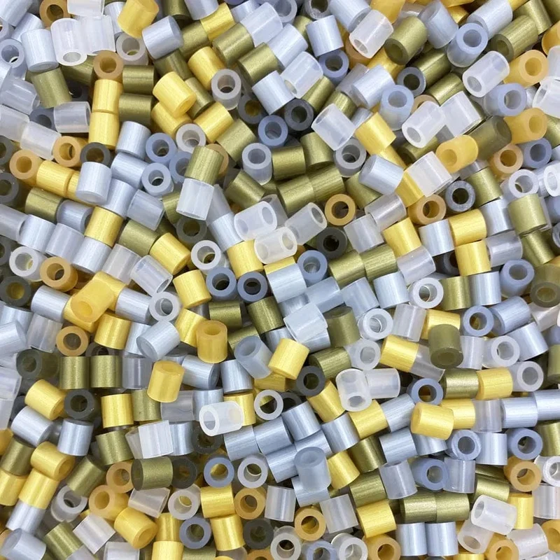 5MM 1000PCs Pixel Puzzle Eisen Perlen für kinder Perler Hama Perlen Diy Hohe Qualität Handgemachte Geschenk spielzeug Sicherung Perlen