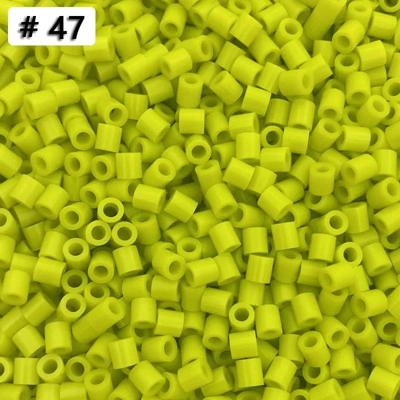 5MM 1000PCs Pixel Puzzle Eisen Perlen für kinder Perler Hama Perlen Diy Hohe Qualität Handgemachte Geschenk spielzeug Sicherung Perlen