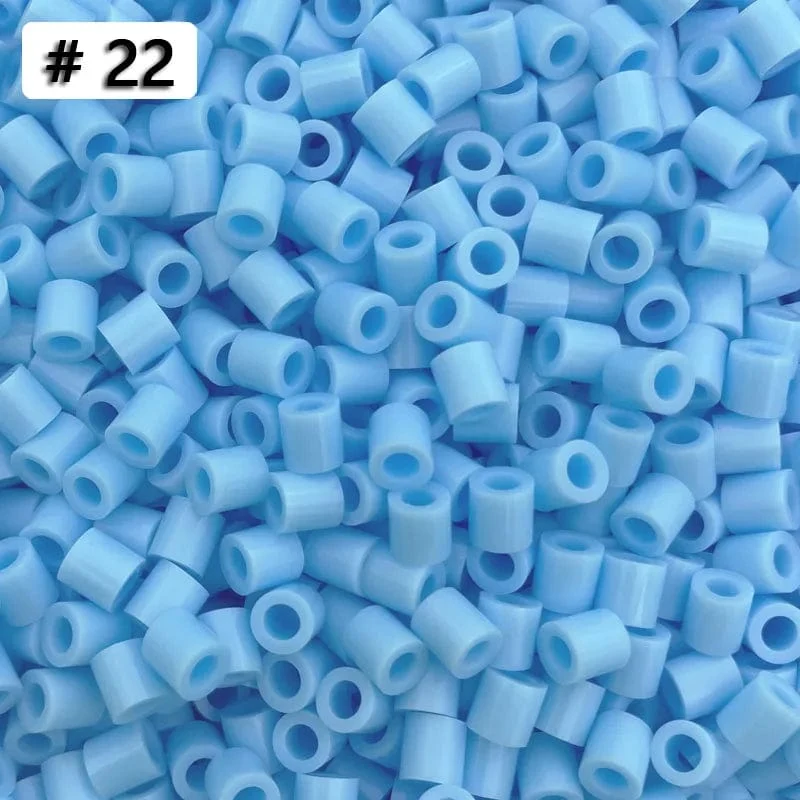 5MM 1000PCs Pixel Puzzle Eisen Perlen für kinder Perler Hama Perlen Diy Hohe Qualität Handgemachte Geschenk spielzeug Sicherung Perlen