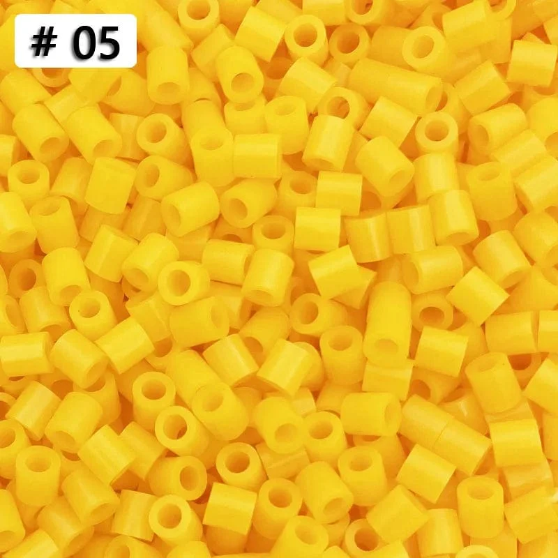 5MM 1000PCs Pixel Puzzle Eisen Perlen für kinder Perler Hama Perlen Diy Hohe Qualität Handgemachte Geschenk spielzeug Sicherung Perlen