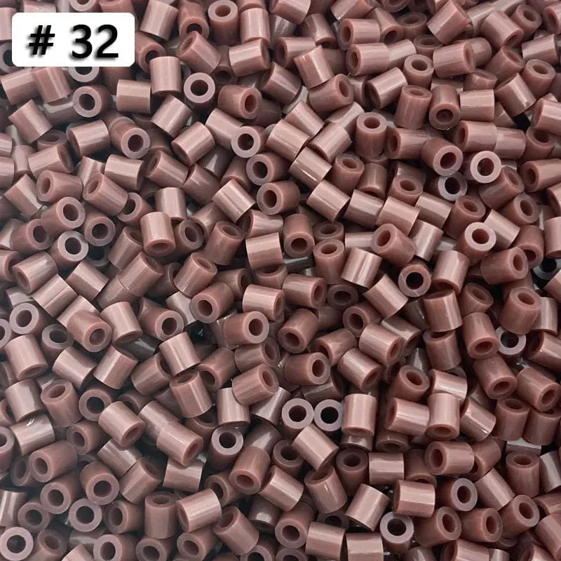 5MM 1000PCs Pixel Puzzle Eisen Perlen für kinder Perler Hama Perlen Diy Hohe Qualität Handgemachte Geschenk spielzeug Sicherung Perlen