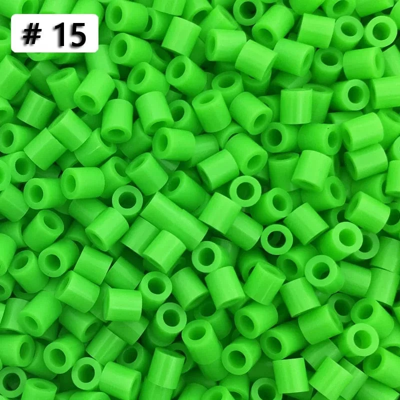 5MM 1000PCs Pixel Puzzle Eisen Perlen für kinder Perler Hama Perlen Diy Hohe Qualität Handgemachte Geschenk spielzeug Sicherung Perlen