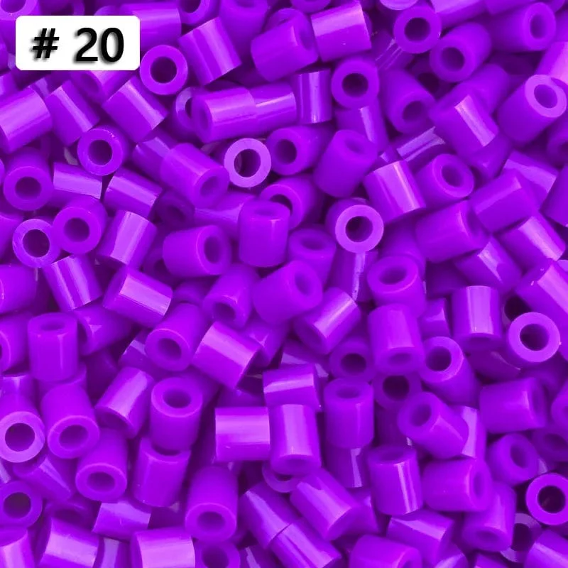 5MM 1000PCs Pixel Puzzle Eisen Perlen für kinder Perler Hama Perlen Diy Hohe Qualität Handgemachte Geschenk spielzeug Sicherung Perlen