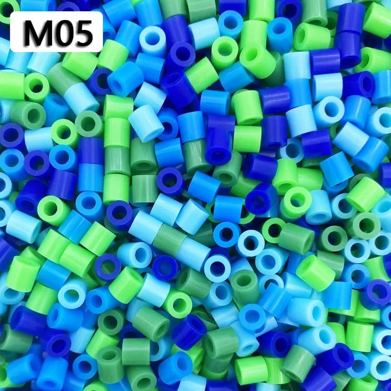 5MM 1000PCs Pixel Puzzle Eisen Perlen für kinder Perler Hama Perlen Diy Hohe Qualität Handgemachte Geschenk spielzeug Sicherung Perlen