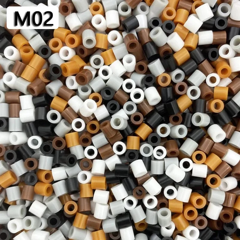 5MM 1000PCs Pixel Puzzle Eisen Perlen für kinder Perler Hama Perlen Diy Hohe Qualität Handgemachte Geschenk spielzeug Sicherung Perlen
