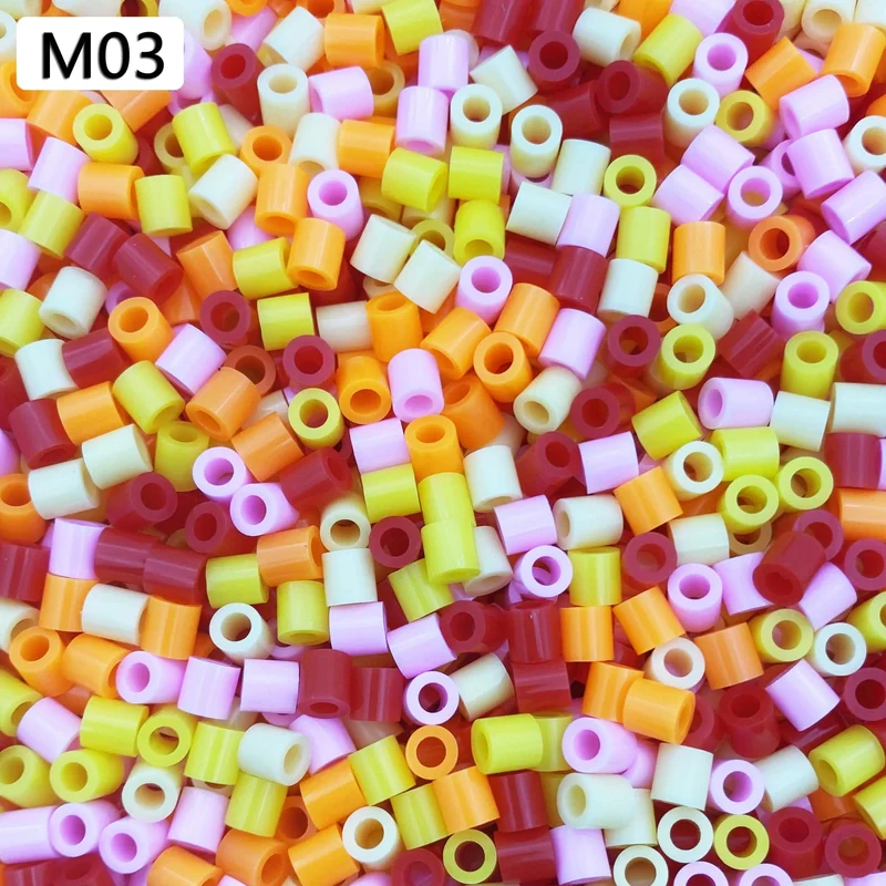 5MM 1000PCs Pixel Puzzle Eisen Perlen für kinder Perler Hama Perlen Diy Hohe Qualität Handgemachte Geschenk spielzeug Sicherung Perlen