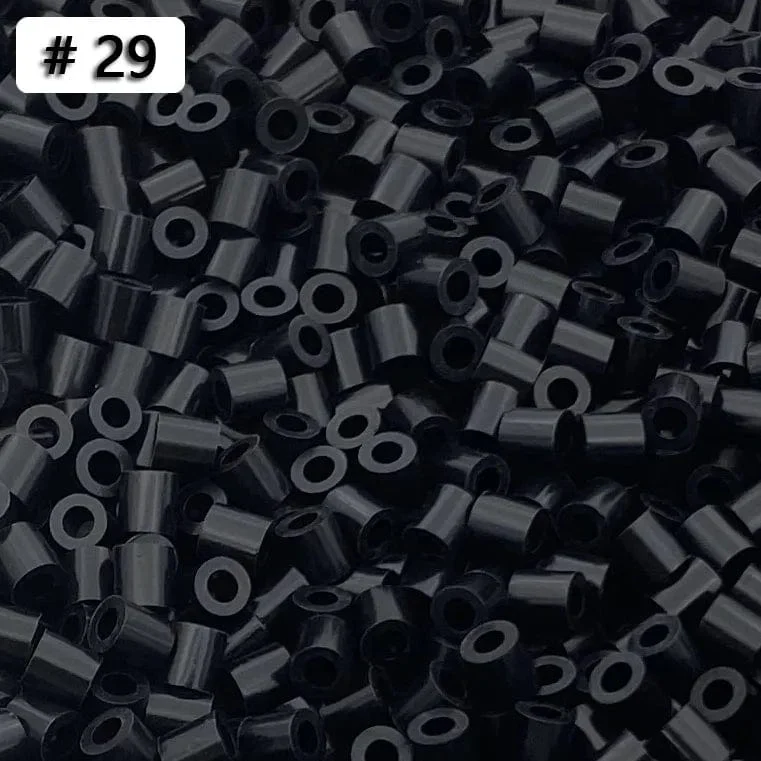 5MM 1000PCs Pixel Puzzle Eisen Perlen für kinder Perler Hama Perlen Diy Hohe Qualität Handgemachte Geschenk spielzeug Sicherung Perlen